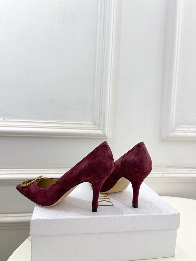 Dior Initials Pump Suede Goatskin KCV574-2