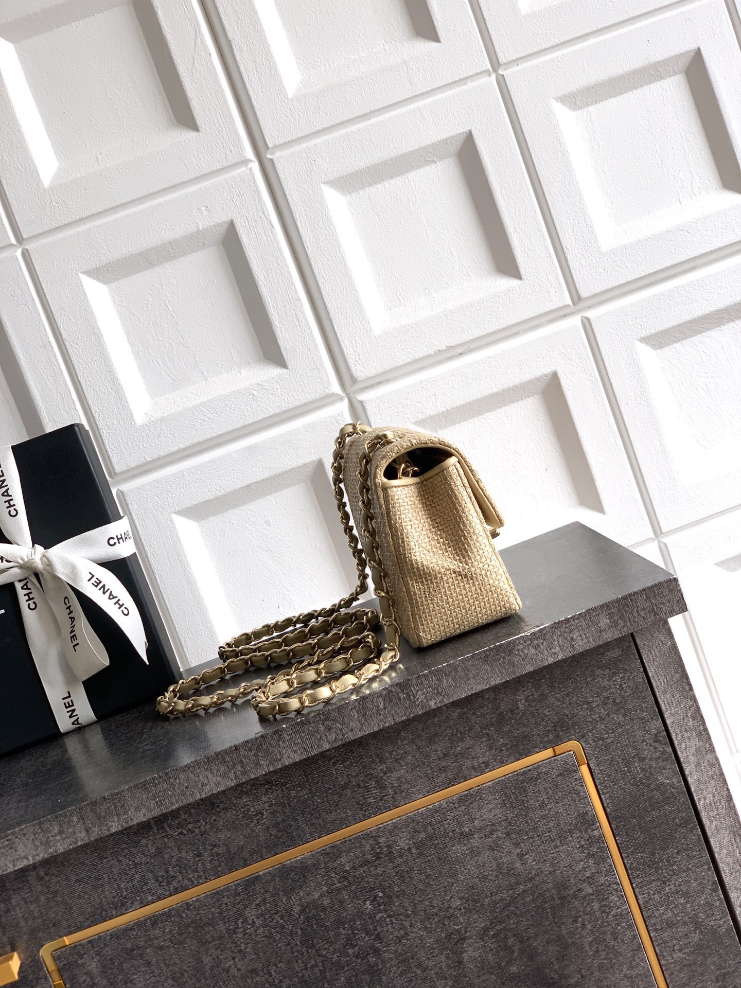 CHANEL 26C CF Mini Flap Bag AS5989 Khaki CHANEL 26C CF Mini Flap Bag AS5989 Khaki