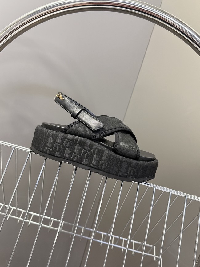 Dioract Platform Sandal Lambskin 55761-1