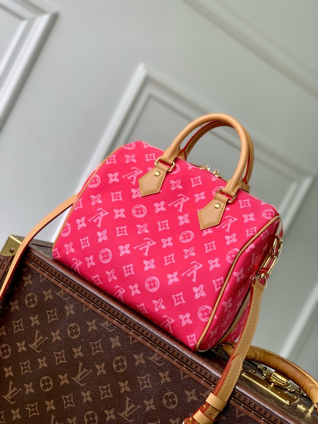 Louis Vuitton Speedy Bandouliere 25 M27528 Origine Rose Ruban