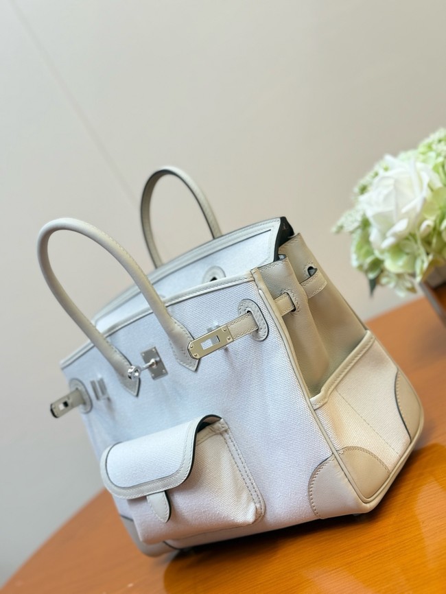 Hermes Birkin Toile & Cuir H6987-7