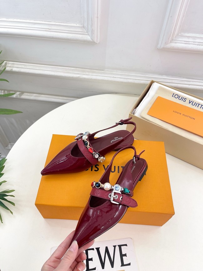 Louis Vuitton Vibe Slingback Flat Sandal 66897-1