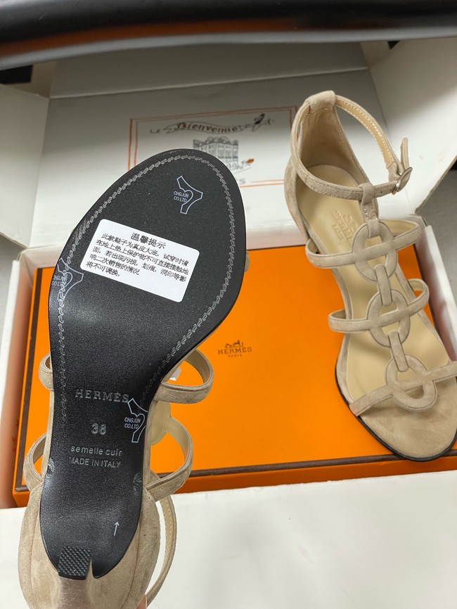 Hermes Sandals Heel 7.5CM 66931-6