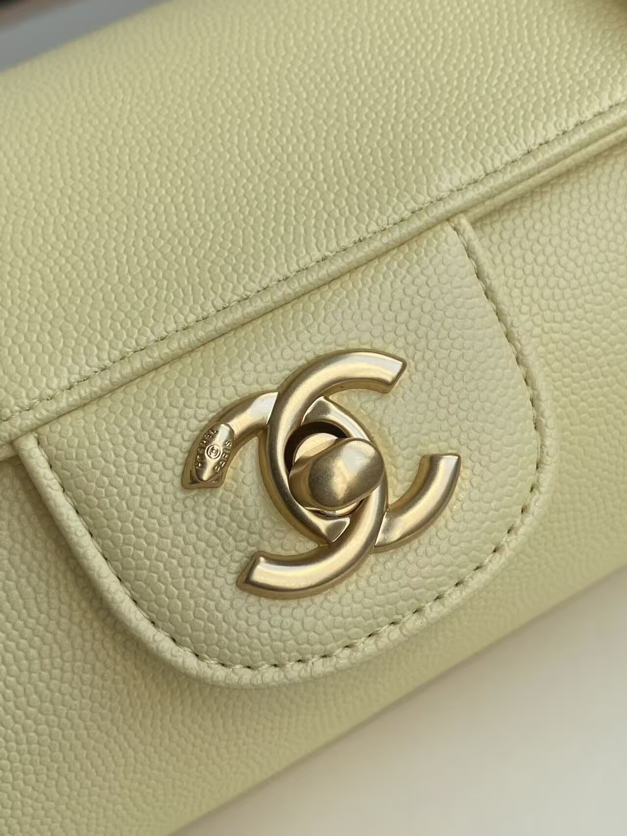 Chanel 26S Preppy Coco Top Handle Bag A53203 Yellow Chanel 26S Preppy Coco Top Handle Bag A53203 Yellow