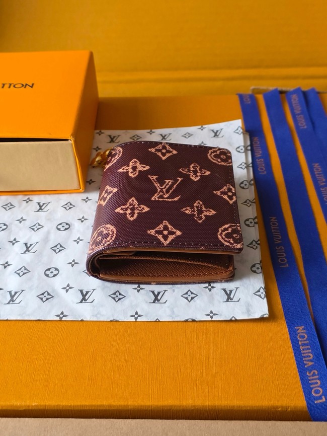 Louis Vuitton Charms Pocket Wallet M27679 brown