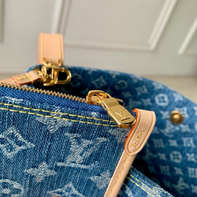Louis Vuitton NEW All In BB M28107 Blue Denim