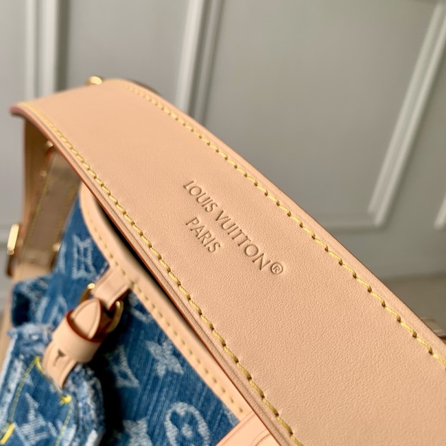 Louis Vuitton NEW Carryall Cargo PM M28287 Blue Denim