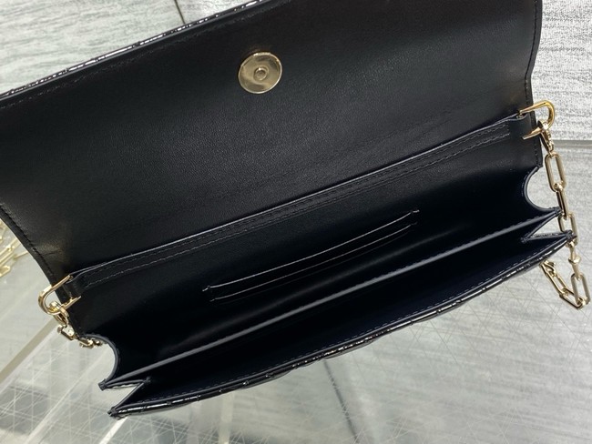 My Dior Mini Bag Cannage patent leather S0984PU black