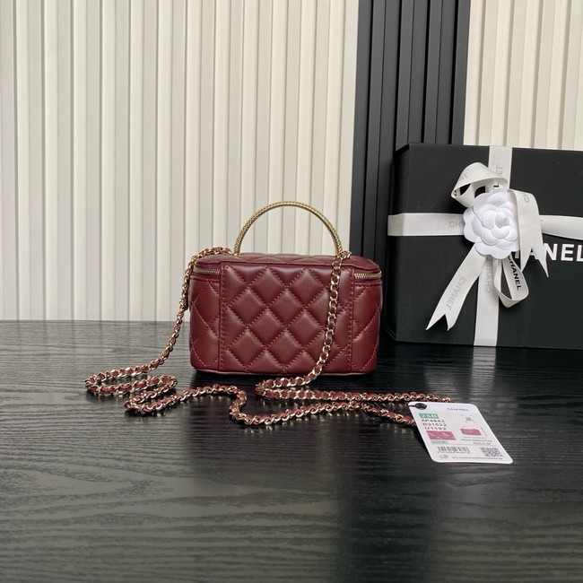 Chanel Long Vanity with chain AP4842 red