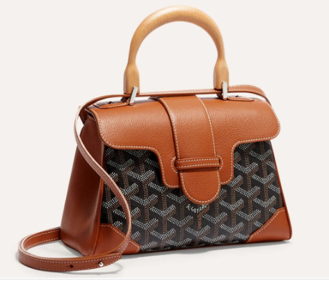 Goyard Saigon Soft Mini Bag 7CL07P black&brown