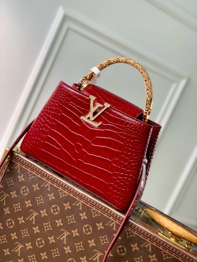 Louis Vuitton Capucines BB M14177 red