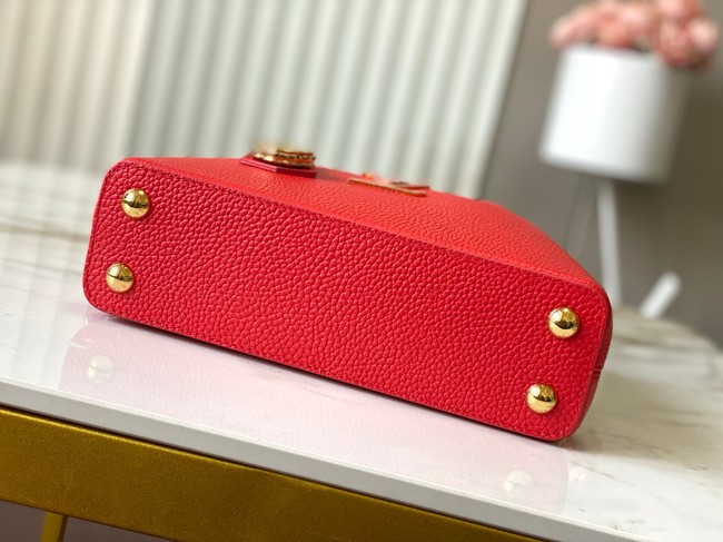 Louis Vuitton Capucines BB M27300 red