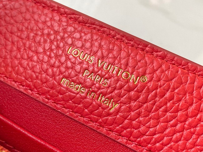 Louis Vuitton Capucines BB M27301 red