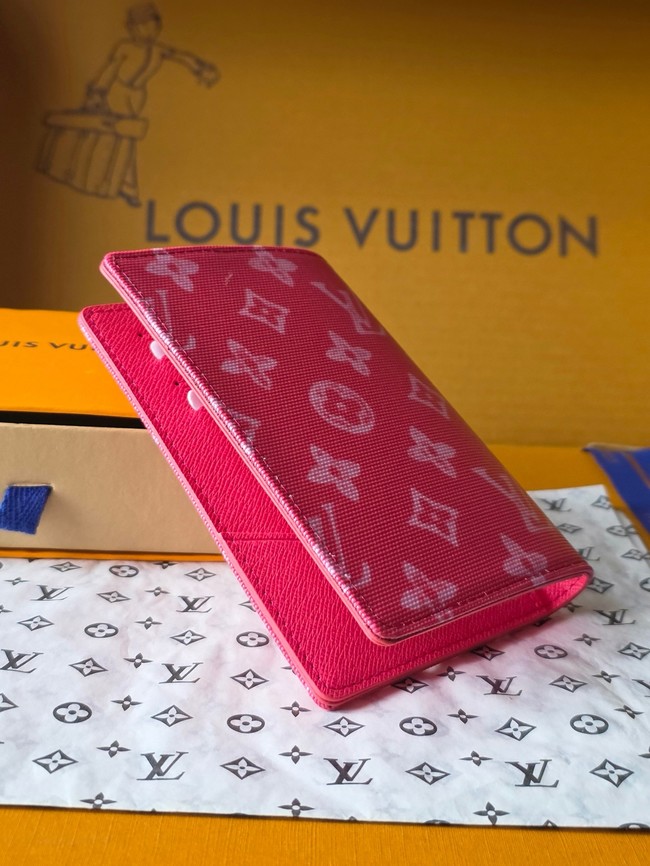 Louis Vuitton Passport Cover M27613 Rose Ruban