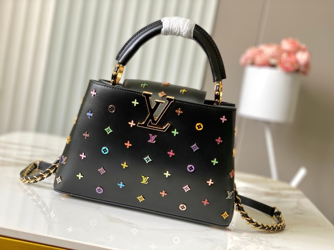 Louis Vuitton LV x TM Capucines BB M27638 BLACK