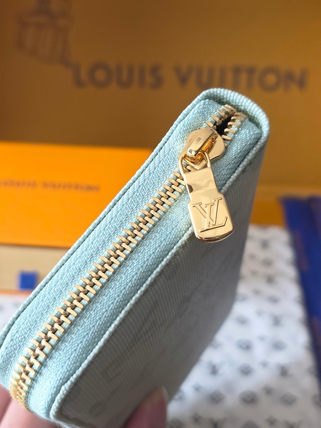 Louis Vuitton Zippy Wallet M27685 Green Asnieres