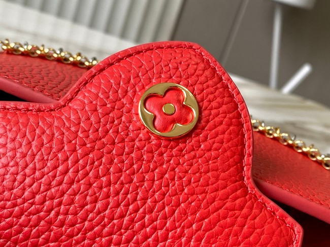 Louis Vuitton Capucines mini M28304 red