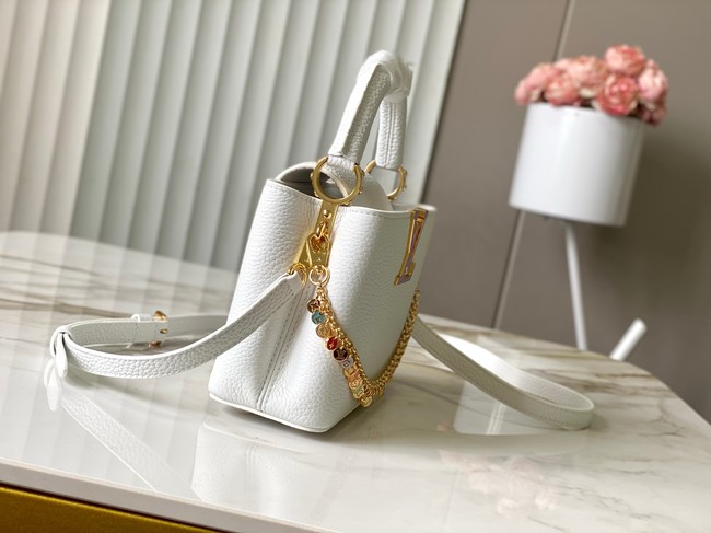 Louis Vuitton Capucines mini M28304 white
