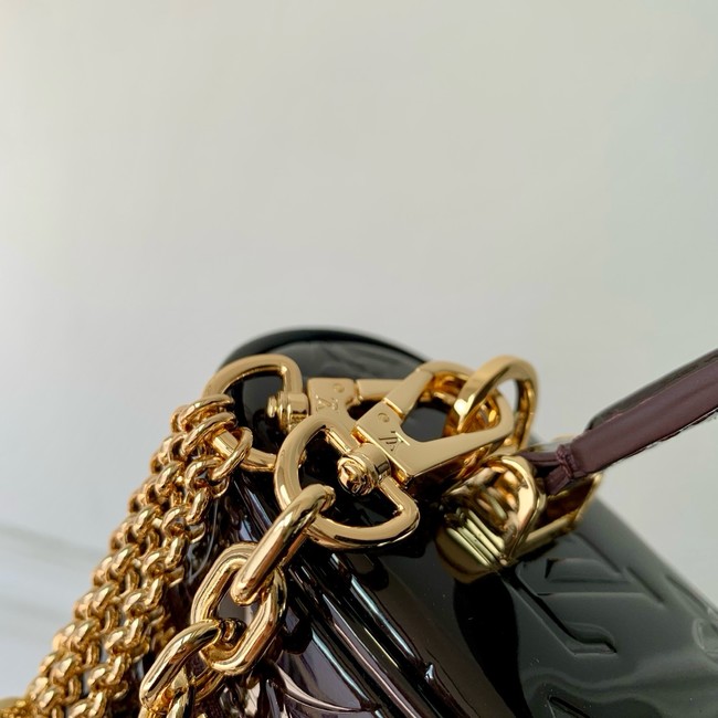 Louis Vuitton Monogram Vernis M28334 dark brown