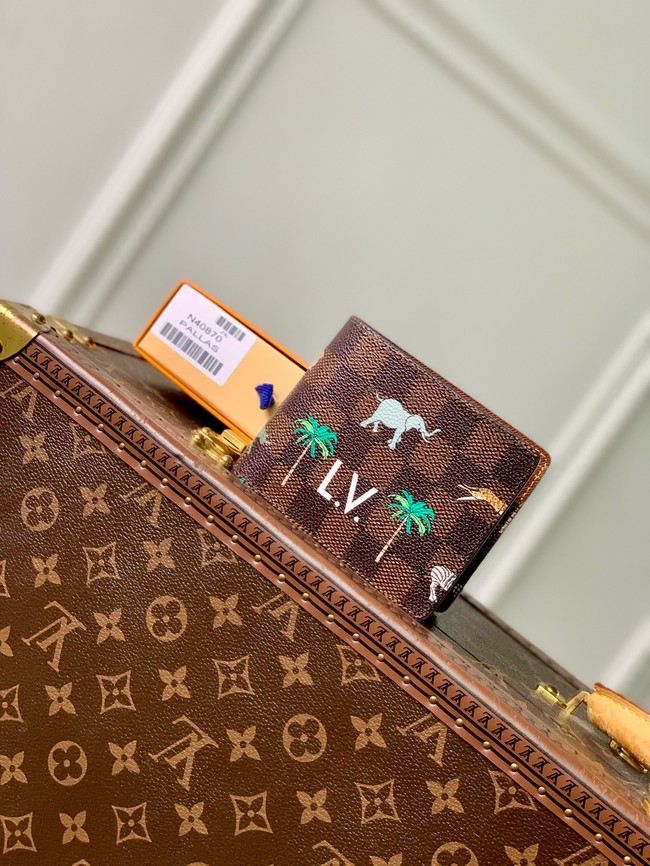 Louis Vuitton Multiple Wallet x The Darjeeling Limited N40870