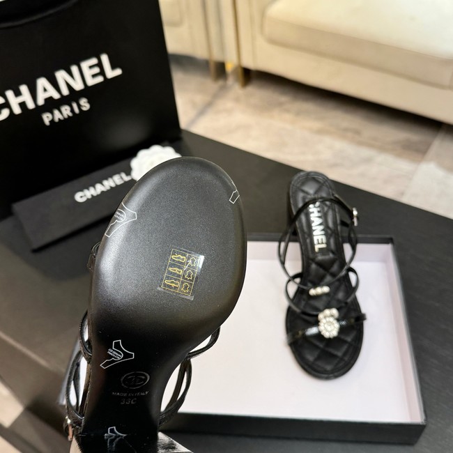 Chanel Sandals Laminated Lambskin 95mm G46964-3