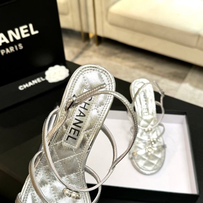 Chanel Sandals Laminated Lambskin 95mm G46964-4