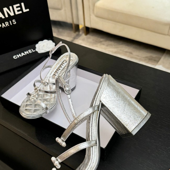 Chanel Sandals Laminated Lambskin 95mm G46964-4