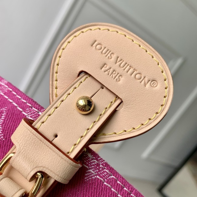 Louis Vuitton NEW All In BB M27626 Fuchsia Denim