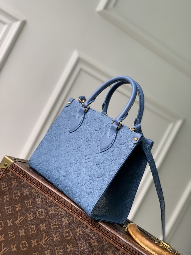 Louis Vuitton OnTheGo PM M28181 Blue Jean