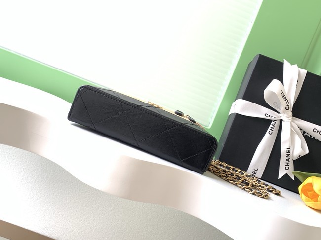 CHANEL Vanity with Chain AP5186 black&brown