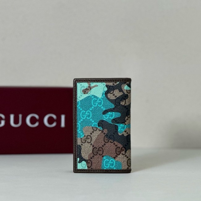 Gucci Ophidia long card case 834691 blue