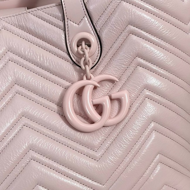Gucci GG Marmont medium tote bag 855279 pink