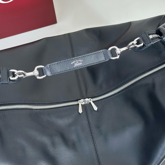 Gucci Brera large crossbody bag 864485 black leather