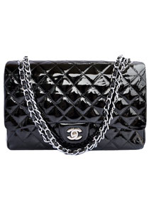 Cheap Chanel Jumbo 2.55 Series Flap Bag A47600 Black Silver