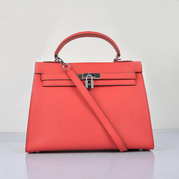 Hermes Kelly 32cm Bags Togo Leather Light Red