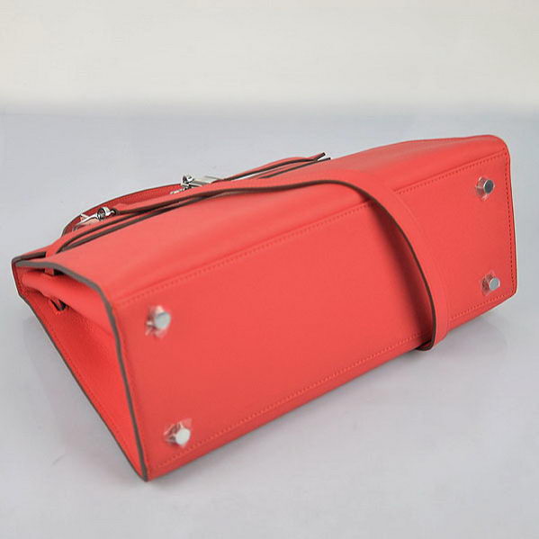 Hermes Kelly 32cm Bags Togo Leather Light Red