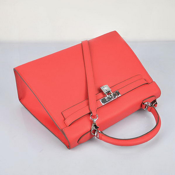 Hermes Kelly 32cm Bags Togo Leather Light Red