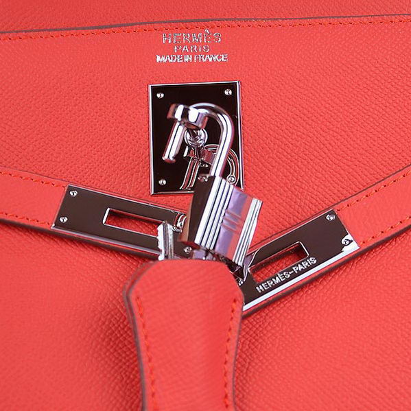 Hermes Kelly 32cm Bags Togo Leather Light Red