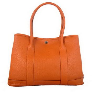 Hermes Garden Party 36CM Bag Clemence Orange