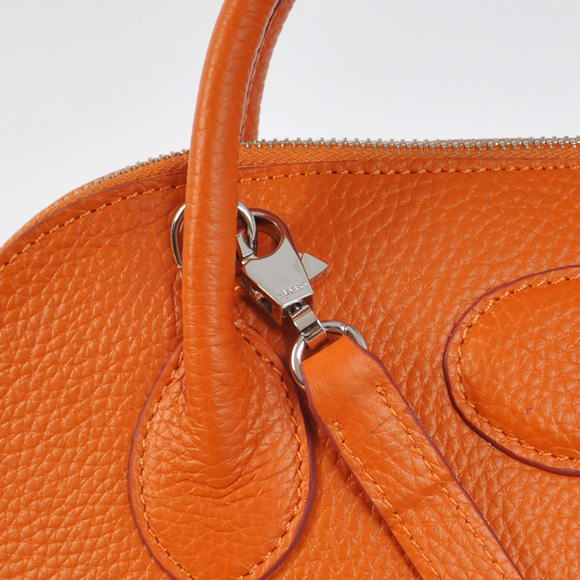 Hermes Bolide 31CM Tote Bags Clemence H1031 Orange