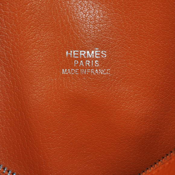 Hermes Bolide 37CM Tote Bags Clemence H1037 Orange