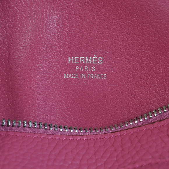 Hermes Bolide 37CM Tote Bags Clemence H1037 Peach