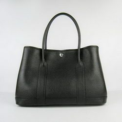 Hermes Jumbo Garden Party Bag Black