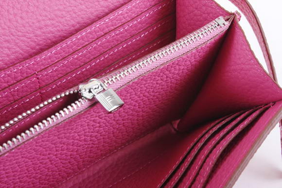 Hermes Kelly Bi-Fold Wallet A708 Roseo Hermes Kelly Bi-Fold Wallet A708 Roseo