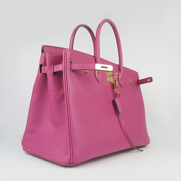 Hermes Birkin 40CM Togo Bag Dark Peachblow 6099 Gold