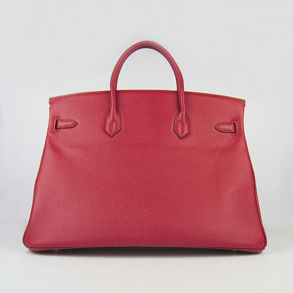 Hermes Birkin 40CM Togo Bag Red 6099 Gold