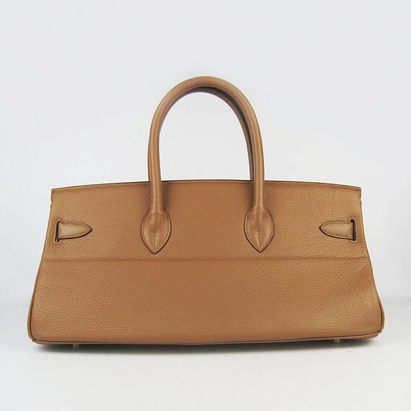 Hermes Birkin 6109 Togo Leather Bag Light Coffee 42cm Gold