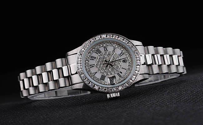Rolex Datejust Diamond White Surface 25 Mm Women Watch-RD3853 Rolex Datejust Diamond White Surface 25 Mm Women Watch-RD3853