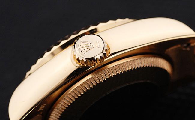 Rolex Datejust Golden&Black Stainless Steel Watch-RD3781 Rolex Datejust Golden&Black Stainless Steel Watch-RD3781