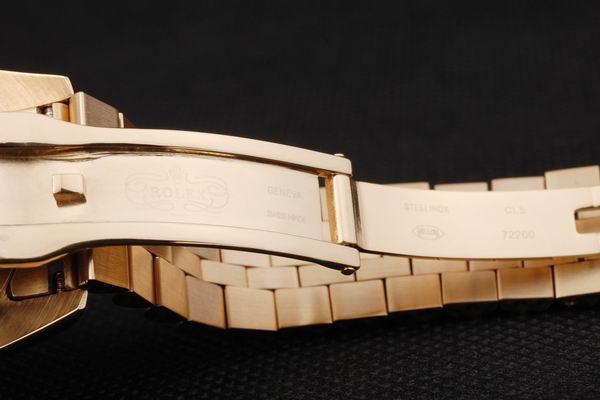 Rolex Datejust Golden&White Cutwork Stainless Steel Watch-RD2400 Rolex Datejust Golden&White Cutwork Stainless Steel Watch-RD2400
